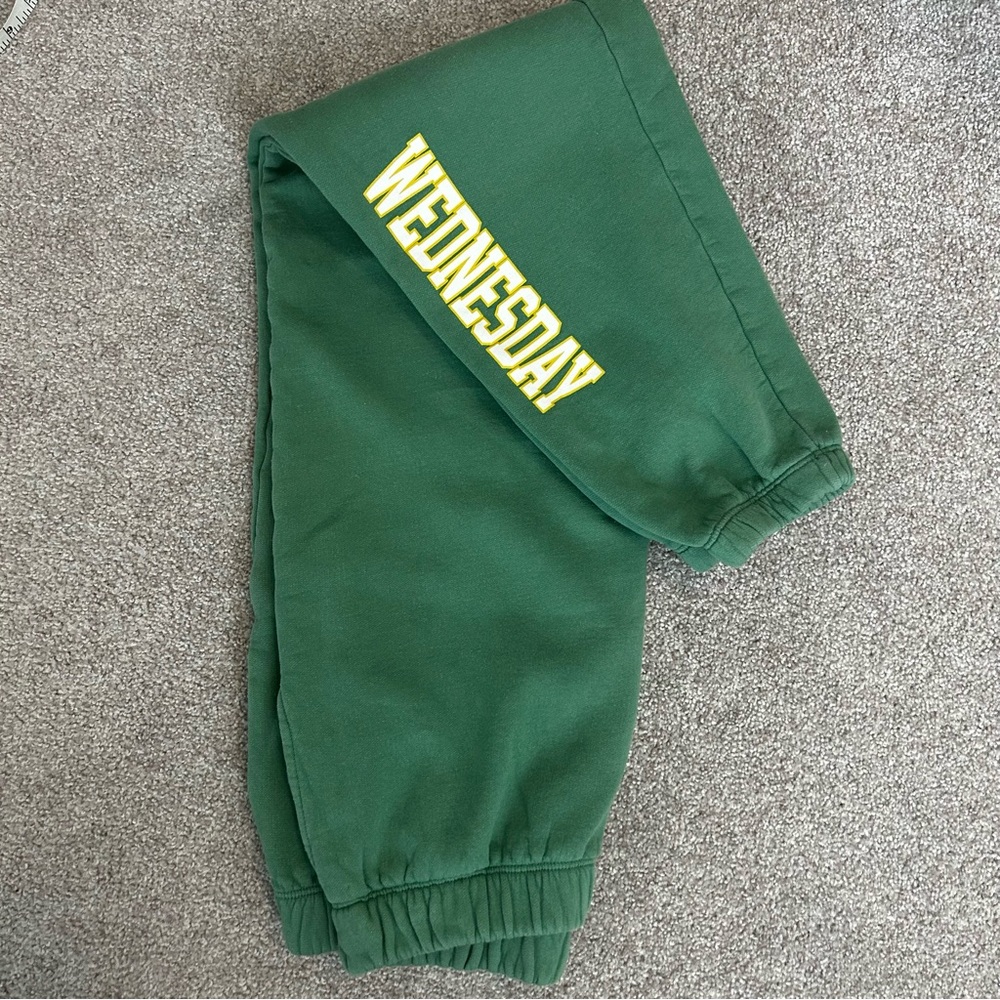Call Her Daddy Green Sweatpants